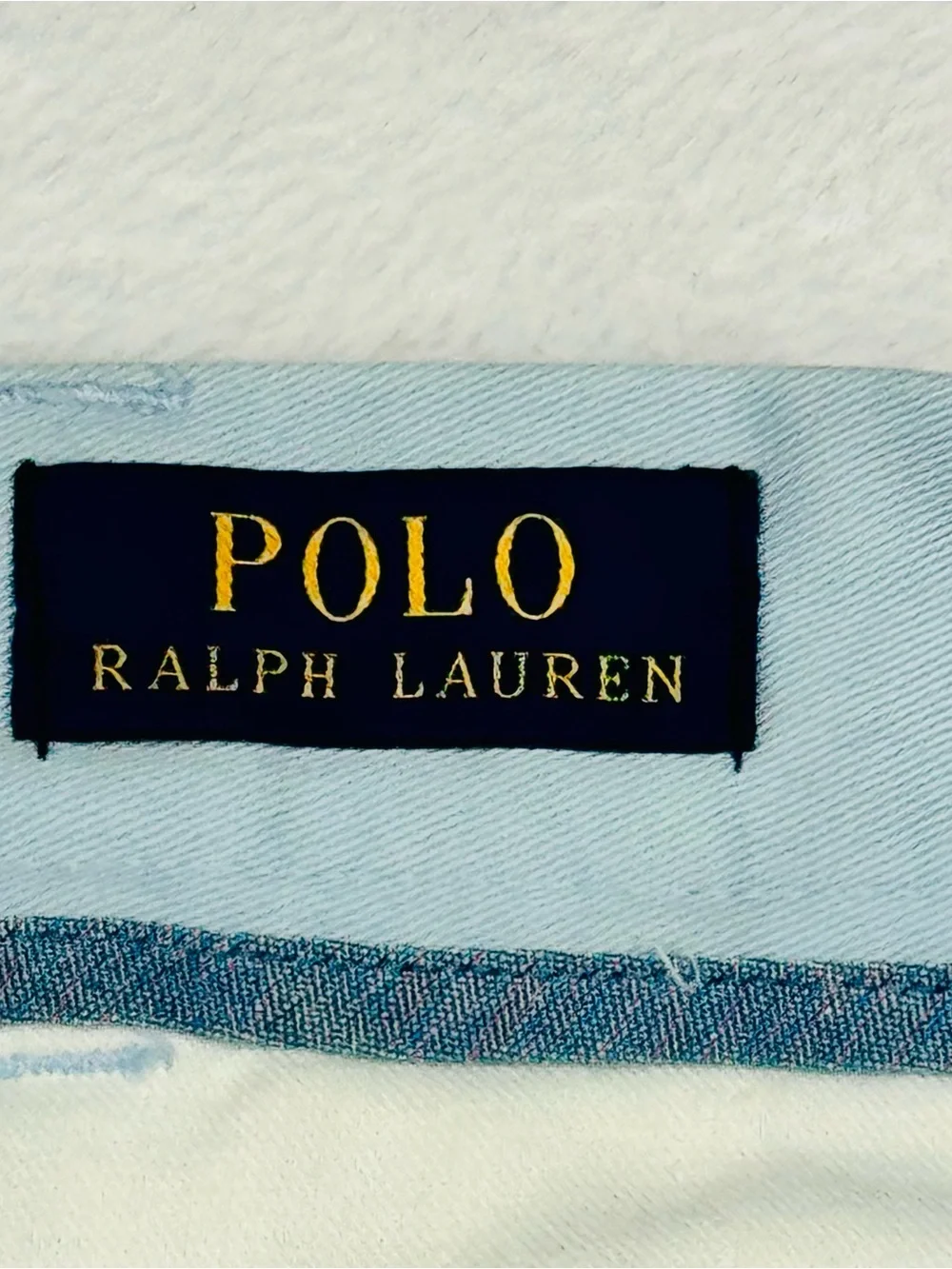 Polo Ralph Lauren Classic Fit 9” flat front shorts. Powder blue. Men’s size 40.